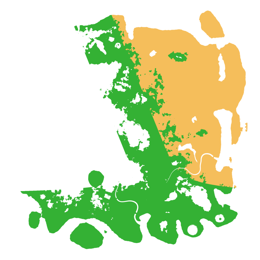 Biome Rust Map: Procedural Map, Size: 4500, Seed: 523861674