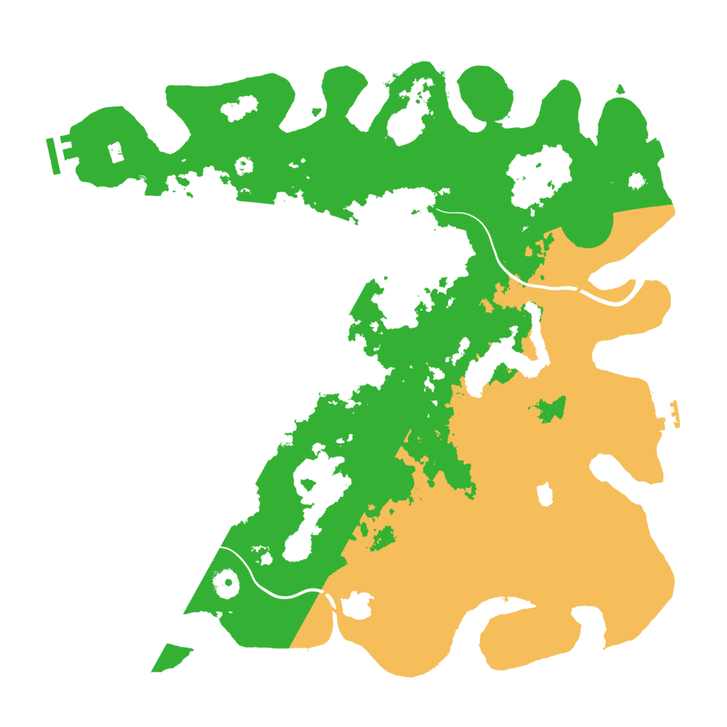 Biome Rust Map: Procedural Map, Size: 4000, Seed: 1670139242
