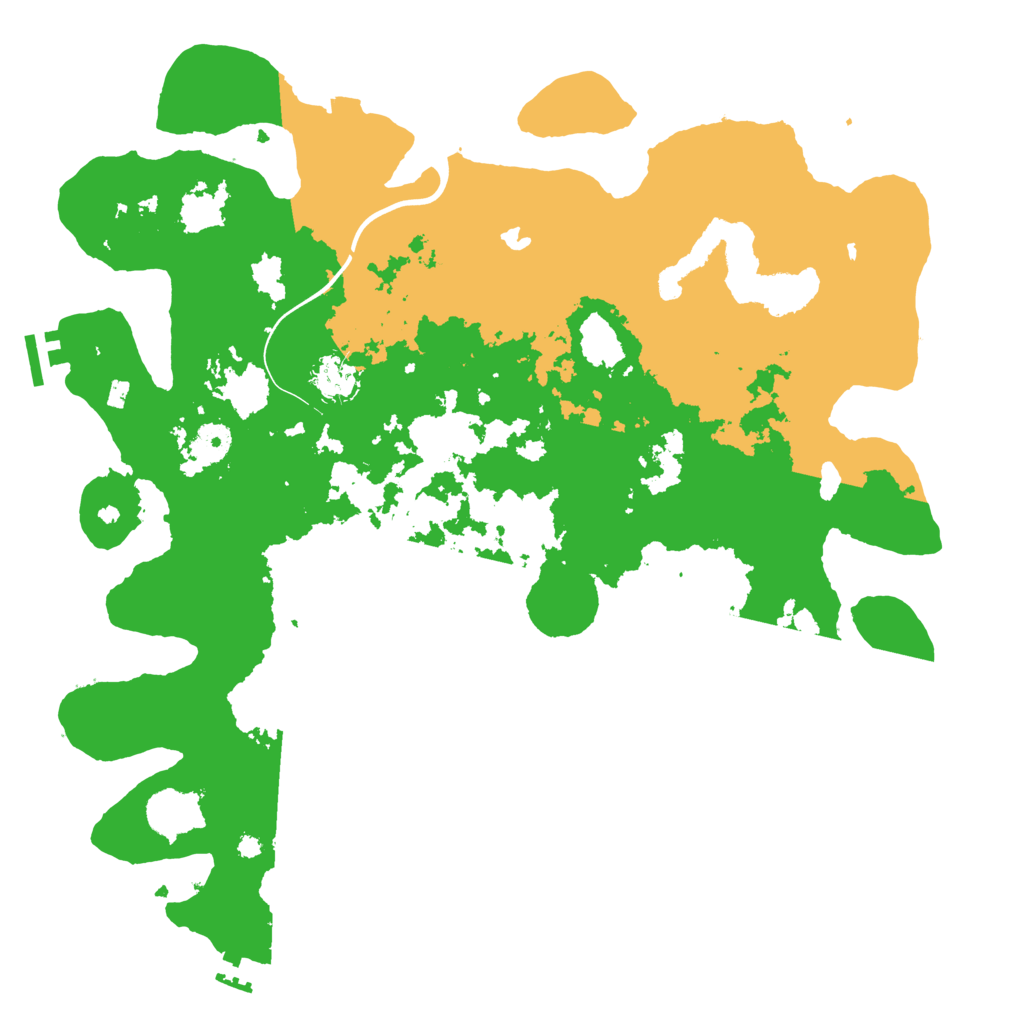 Biome Rust Map: Procedural Map, Size: 4000, Seed: 621935354