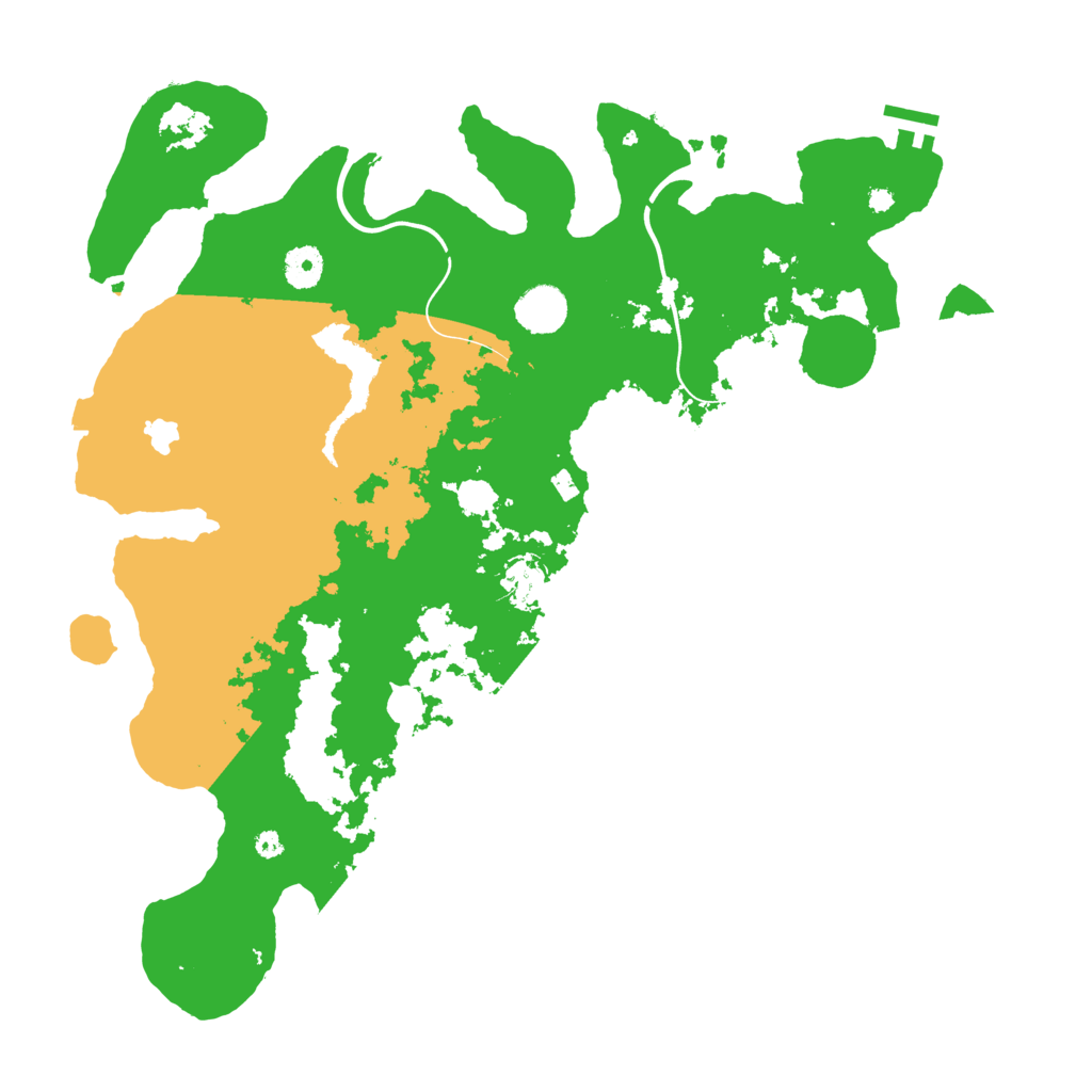 Biome Rust Map: Procedural Map, Size: 4000, Seed: 1717