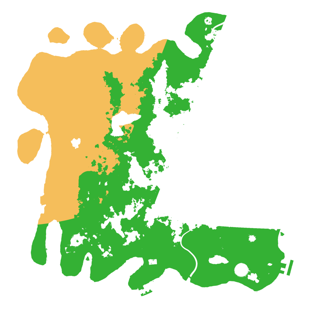 Biome Rust Map: Procedural Map, Size: 4000, Seed: 860365824