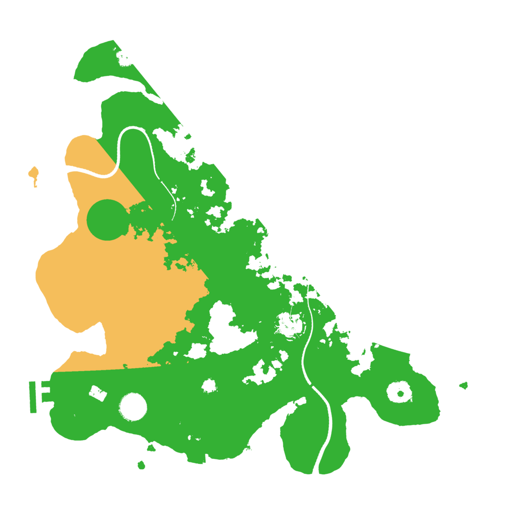 Biome Rust Map: Procedural Map, Size: 3250, Seed: 1537204321