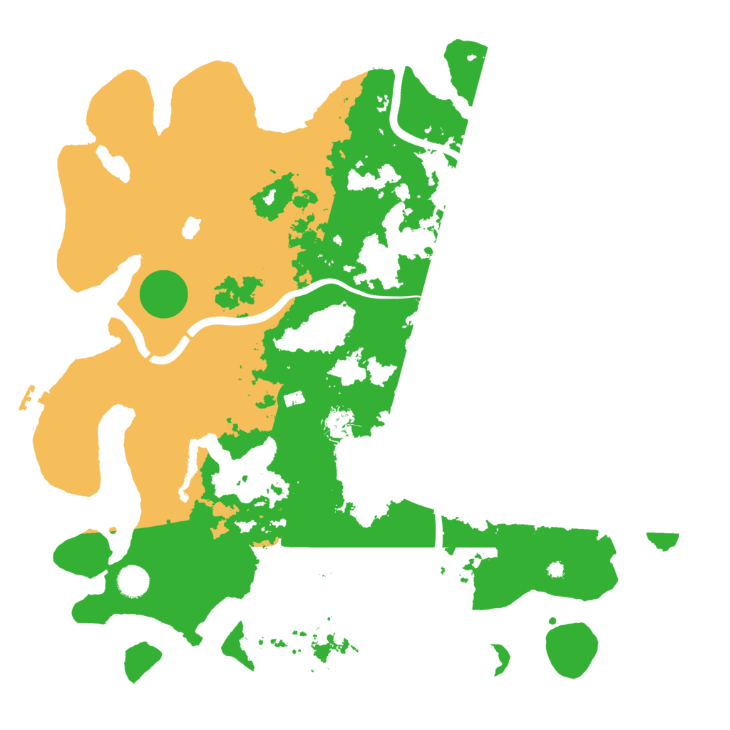 Biome Rust Map: Procedural Map, Size: 4000, Seed: 1894505861