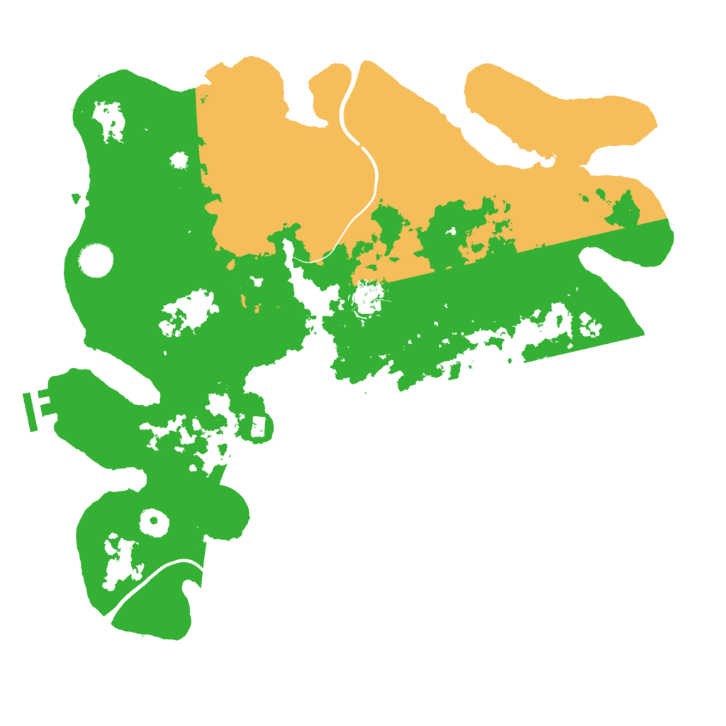 Biome Rust Map: Procedural Map, Size: 3750, Seed: 1589556439