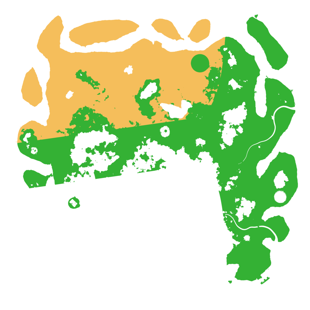 Biome Rust Map: Procedural Map, Size: 4500, Seed: 1176413943