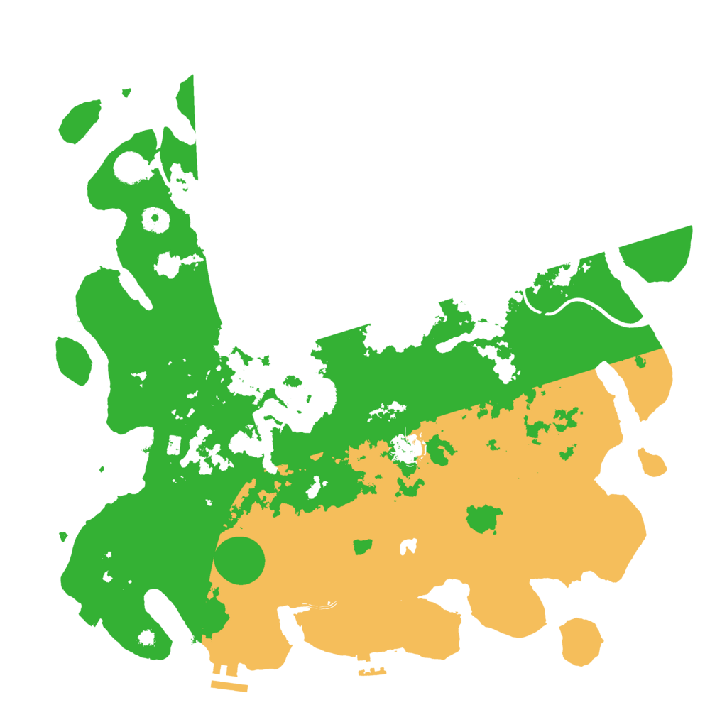 Biome Rust Map: Procedural Map, Size: 4000, Seed: 210705