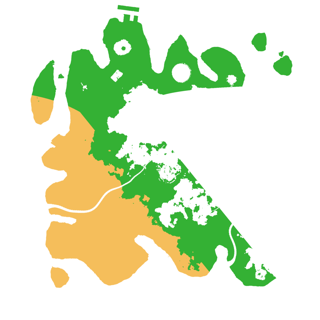 Biome Rust Map: Procedural Map, Size: 3000, Seed: 1475148061