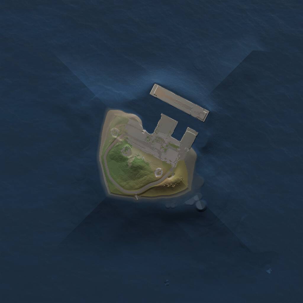 Rust Map: Procedural Map, Size: 1000, Seed: 56, 2 Monuments