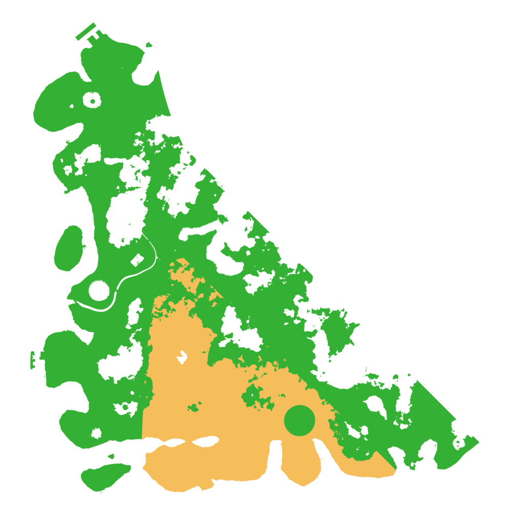Biome Rust Map: Procedural Map, Size: 4500, Seed: 510177488