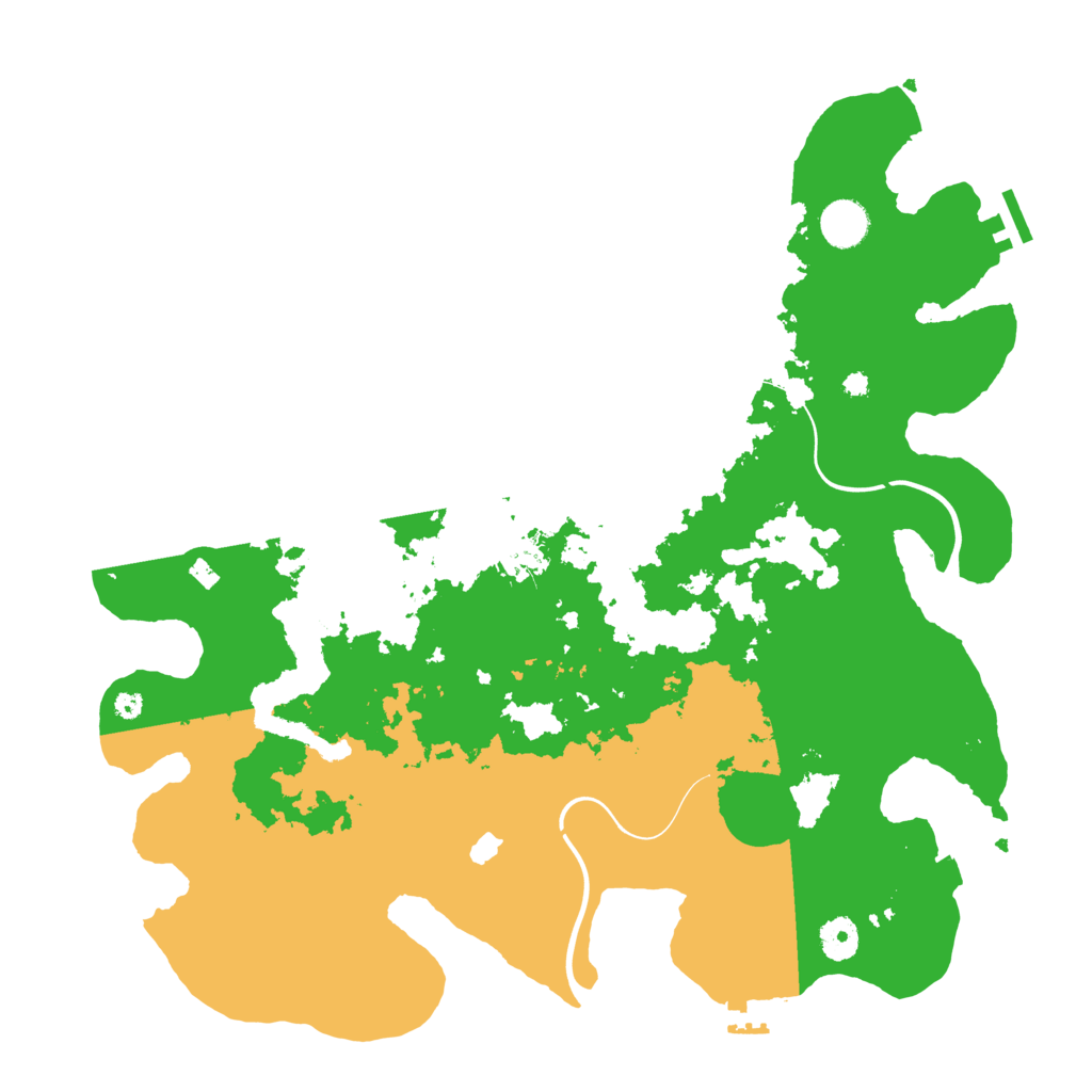 Biome Rust Map: Procedural Map, Size: 4000, Seed: 1413839169