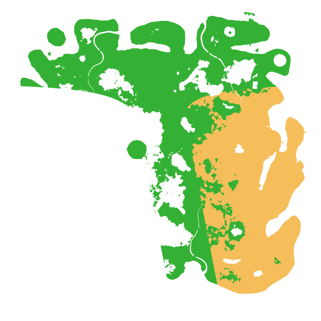 Biome Rust Map: Procedural Map, Size: 4500, Seed: 1869376