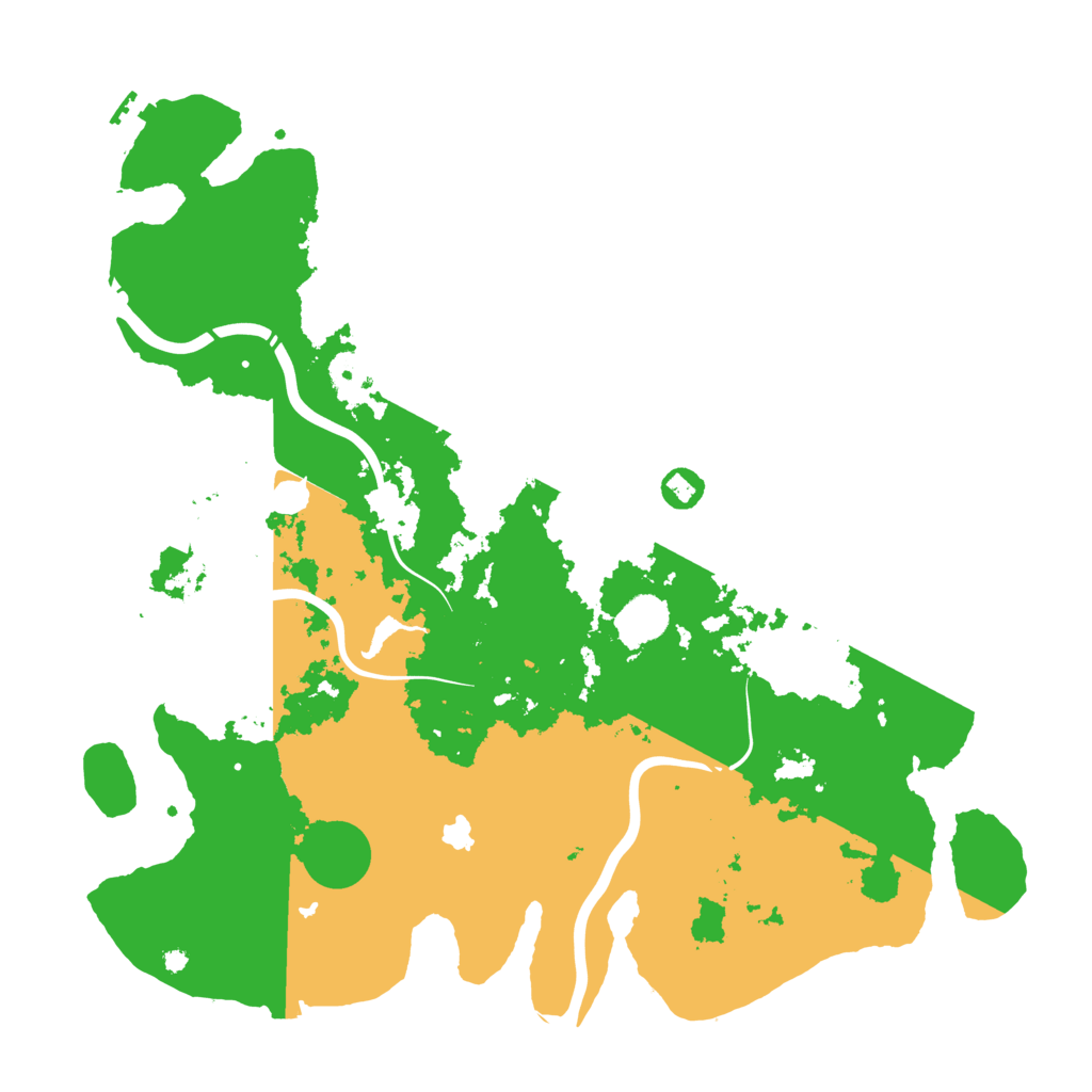 Biome Rust Map: Procedural Map, Size: 4250, Seed: 595894343
