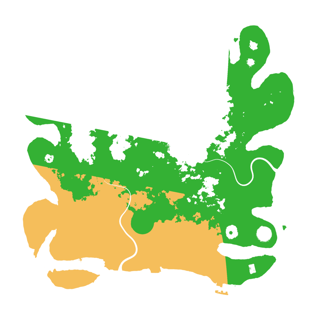 Biome Rust Map: Procedural Map, Size: 3600, Seed: 237