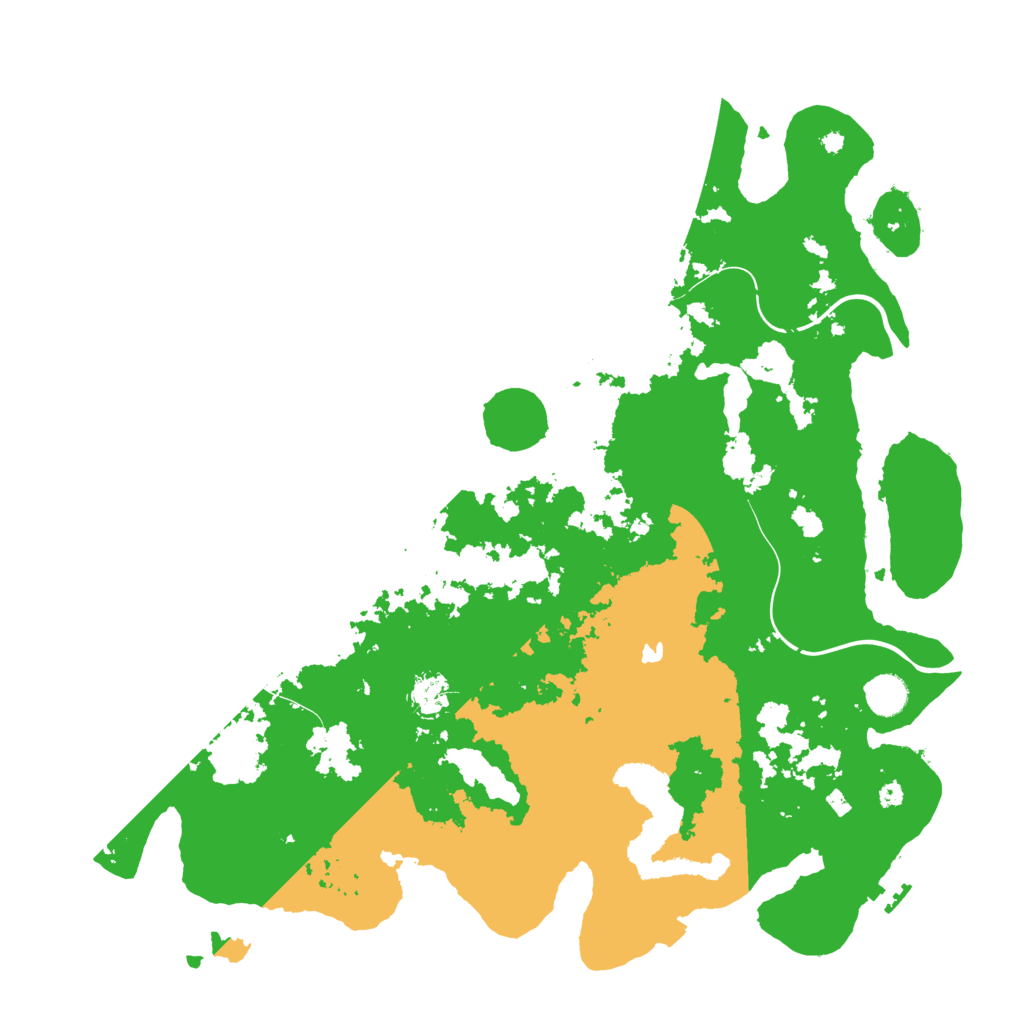 Biome Rust Map: Procedural Map, Size: 4300, Seed: 94334536