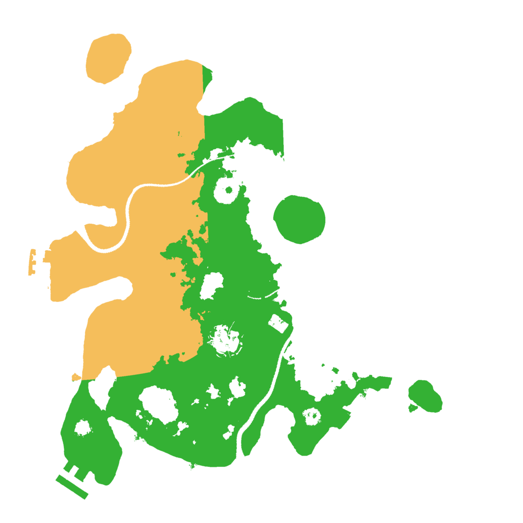 Biome Rust Map: Procedural Map, Size: 3000, Seed: 761726712