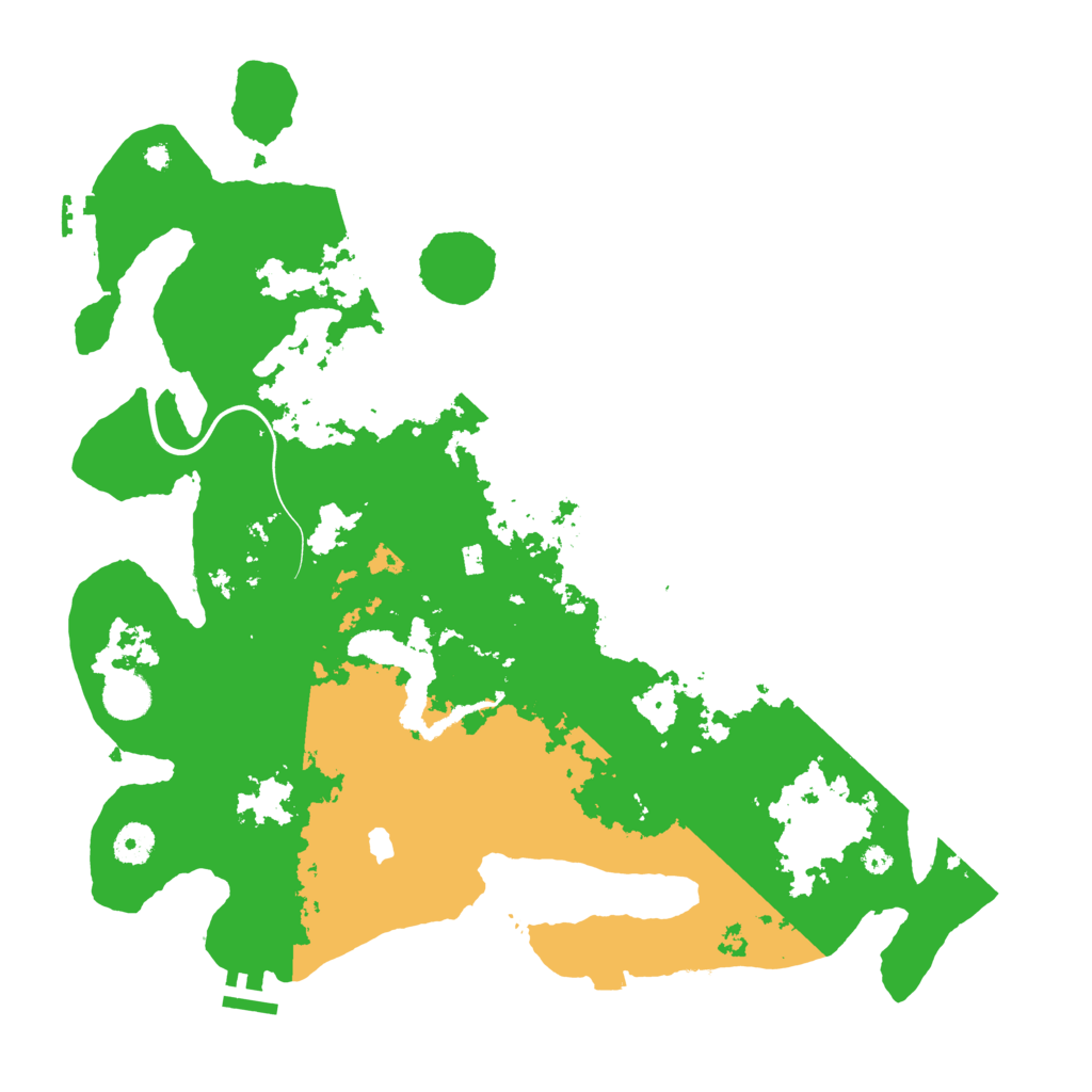 Biome Rust Map: Procedural Map, Size: 4000, Seed: 16021974