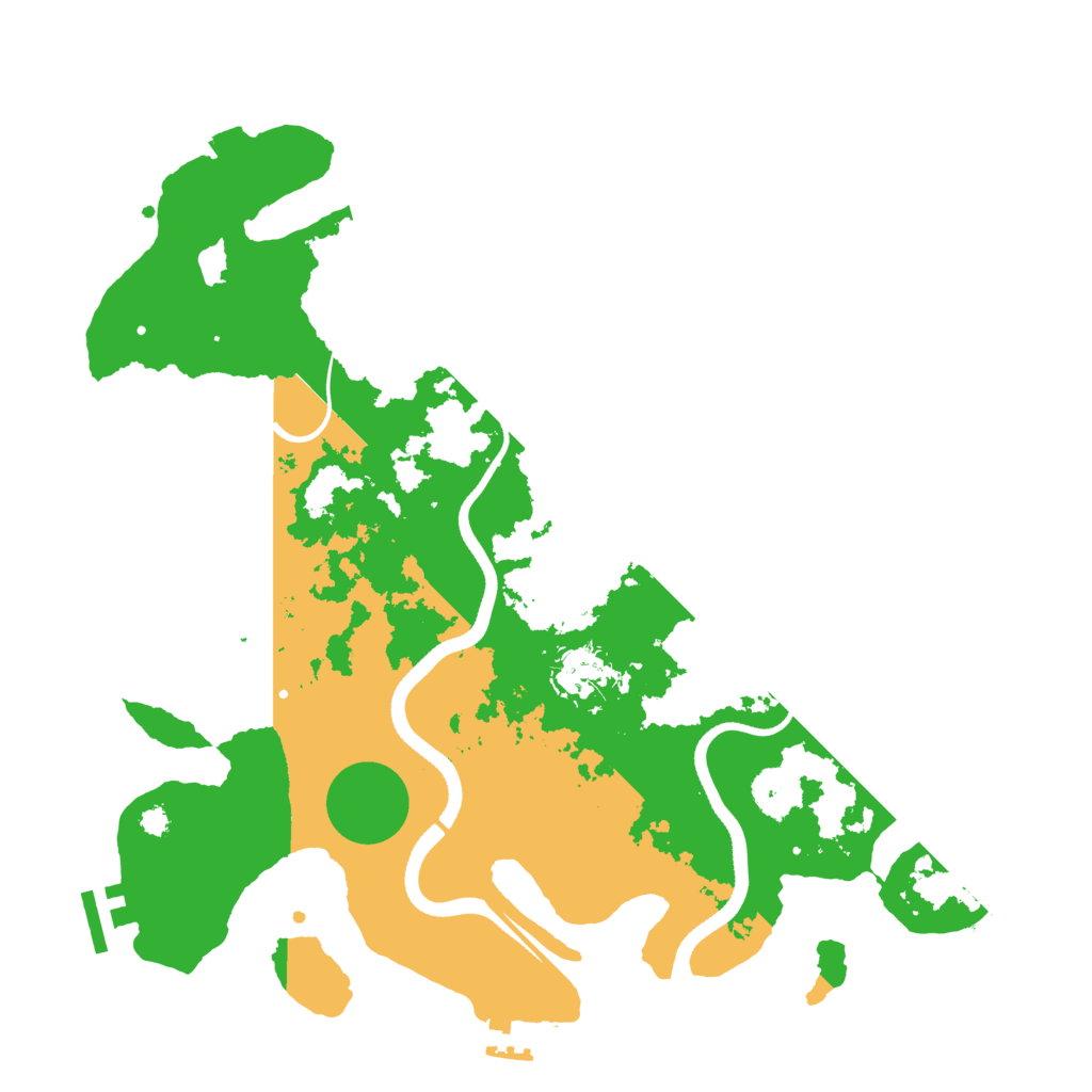 Biome Rust Map: Procedural Map, Size: 3500, Seed: 1344986073