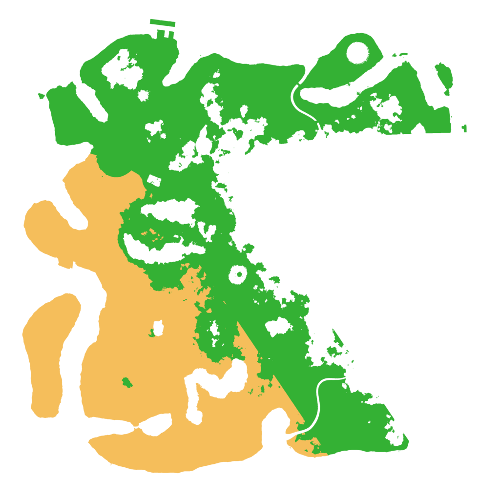 Biome Rust Map: Procedural Map, Size: 4000, Seed: 20102