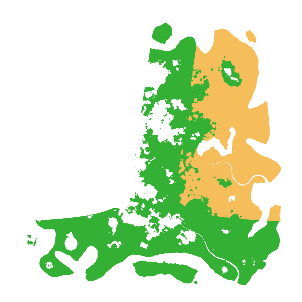 Biome Rust Map: Procedural Map, Size: 4250, Seed: 554328344