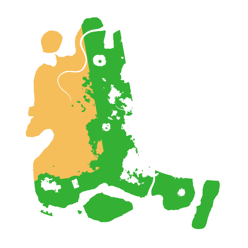 Biome Rust Map: Procedural Map, Size: 3000, Seed: 249671982