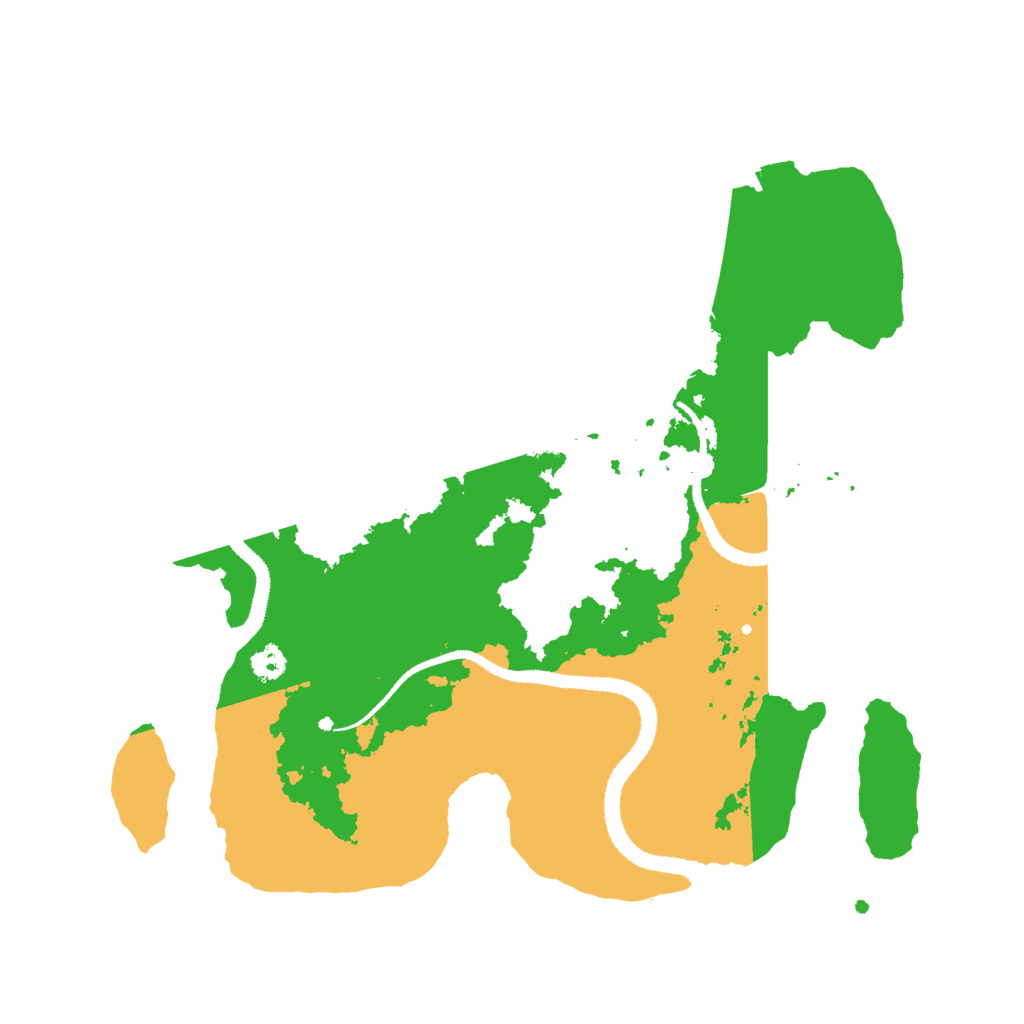 Biome Rust Map: Procedural Map, Size: 3000, Seed: 1927