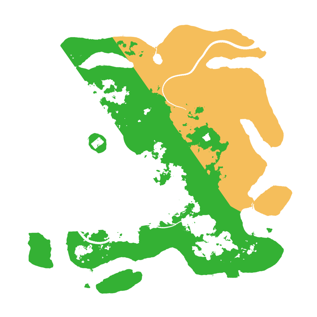 Biome Rust Map: Procedural Map, Size: 3000, Seed: 32119