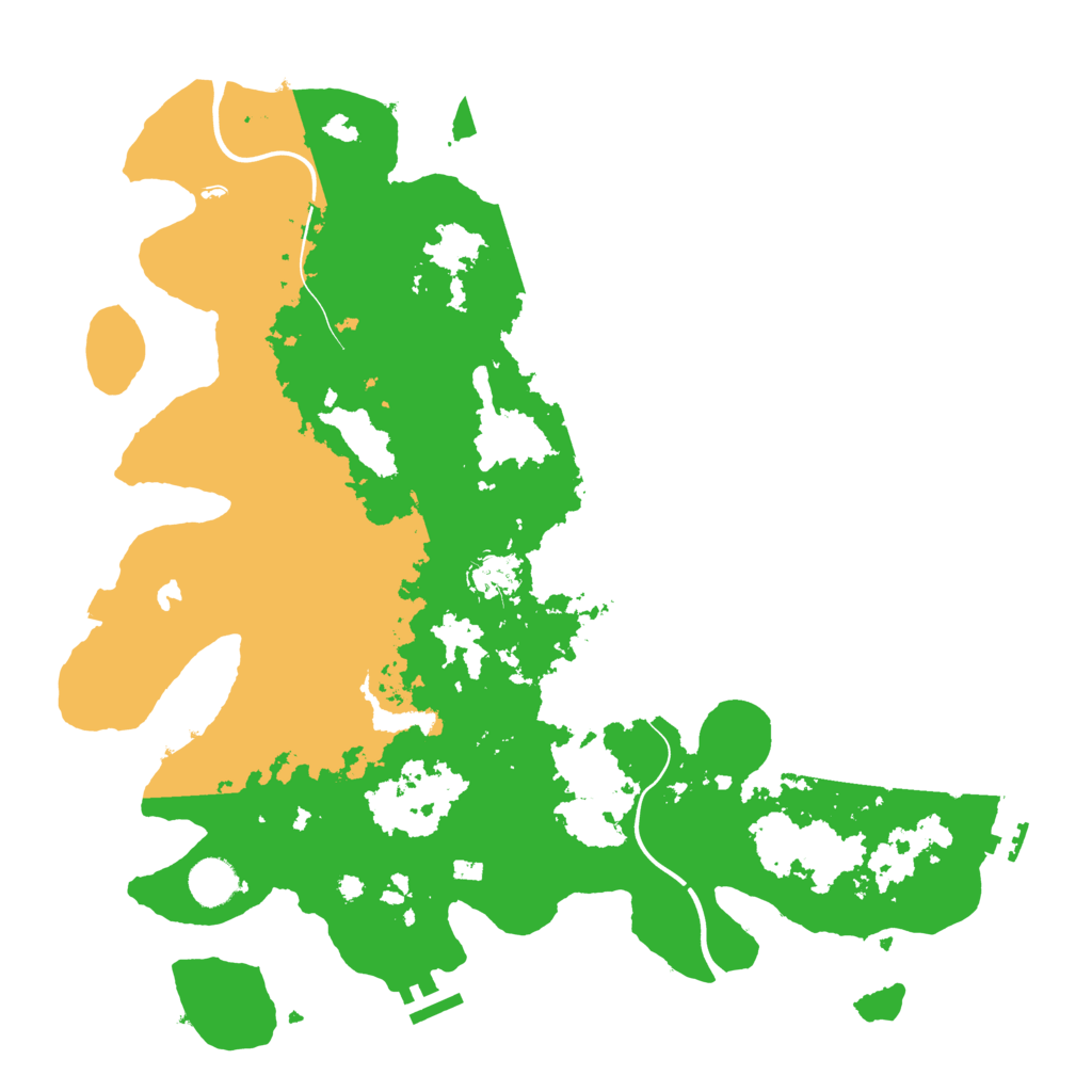 Biome Rust Map: Procedural Map, Size: 4000, Seed: 516951816