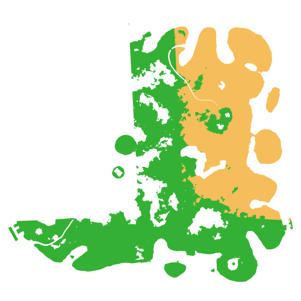 Biome Rust Map: Procedural Map, Size: 4000, Seed: 2137