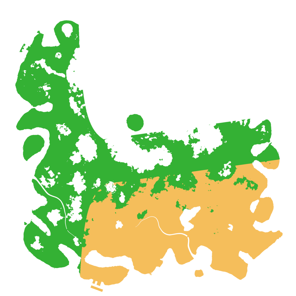 Biome Rust Map: Procedural Map, Size: 4800, Seed: 1644446087