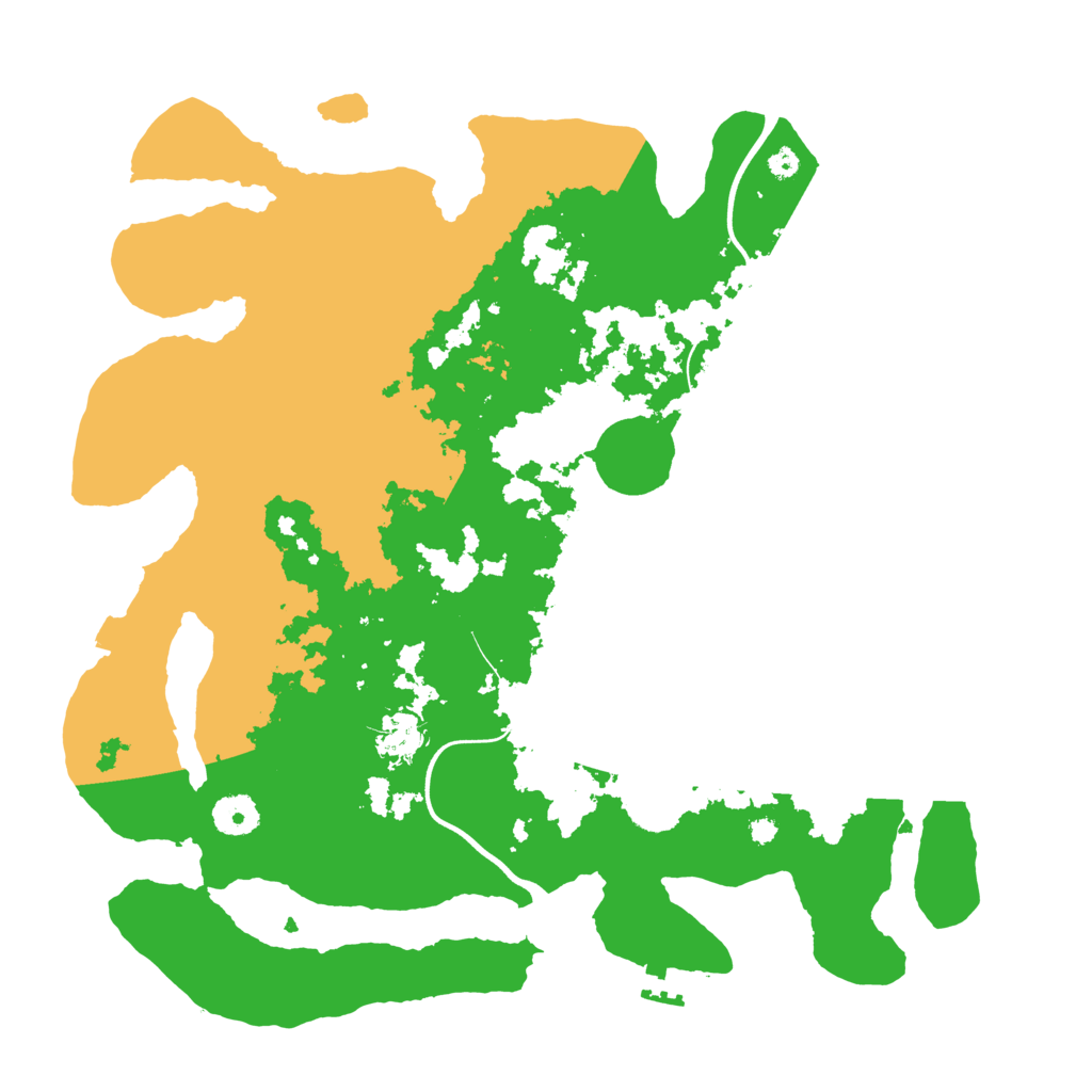 Biome Rust Map: Procedural Map, Size: 3750, Seed: 2087701978