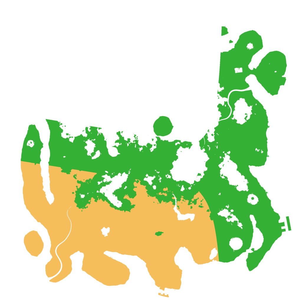 Biome Rust Map: Procedural Map, Size: 4250, Seed: 424303157