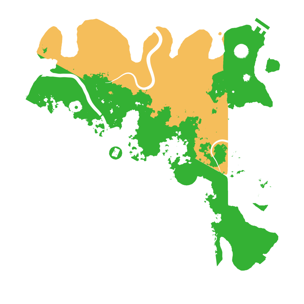 Biome Rust Map: Procedural Map, Size: 3750, Seed: 780312795