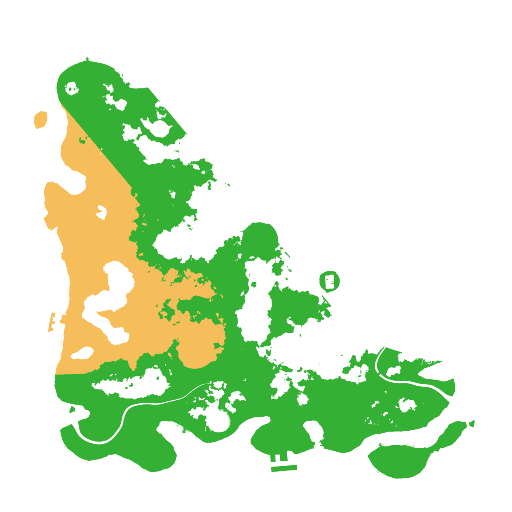 Biome Rust Map: Procedural Map, Size: 4000, Seed: 2681407