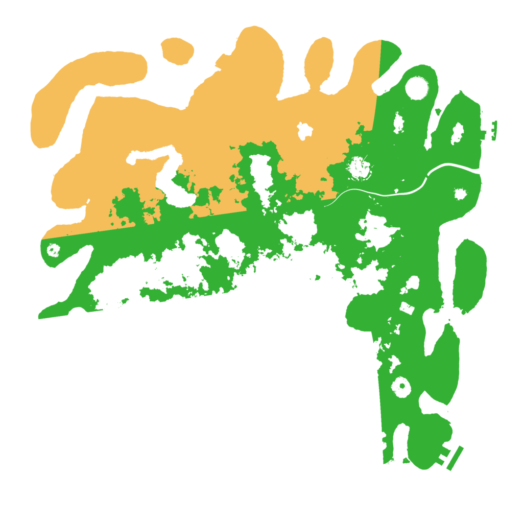 Biome Rust Map: Procedural Map, Size: 4000, Seed: 1095841524