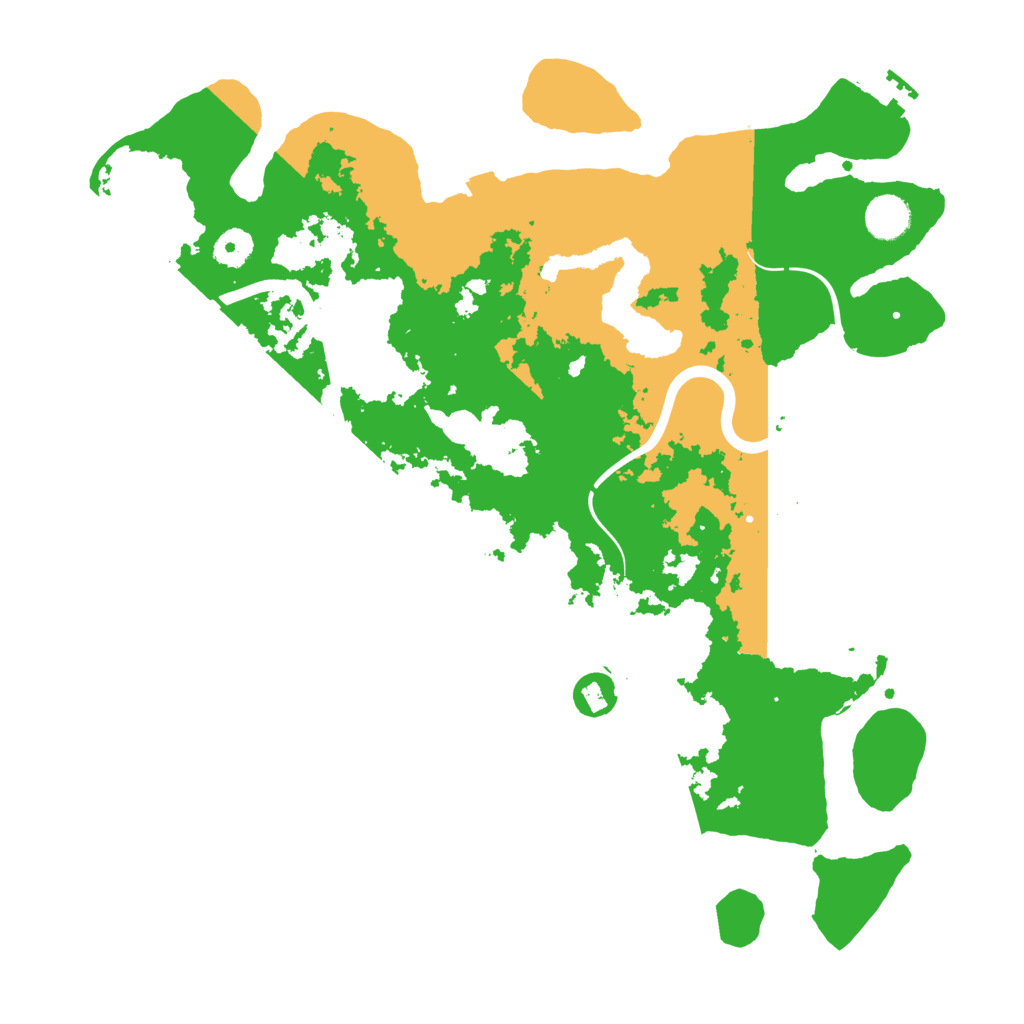 Biome Rust Map: Procedural Map, Size: 4000, Seed: 56391