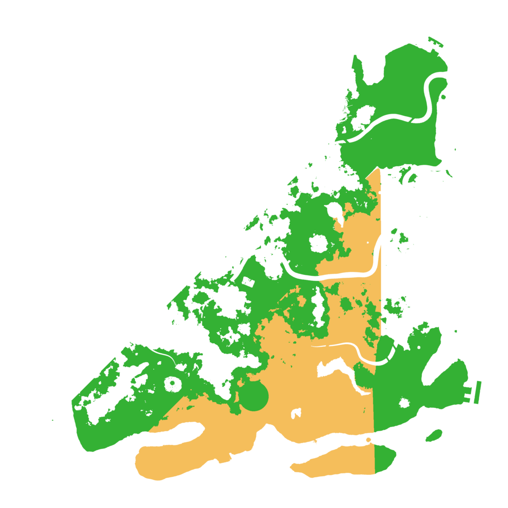 Biome Rust Map: Procedural Map, Size: 4500, Seed: 1060321