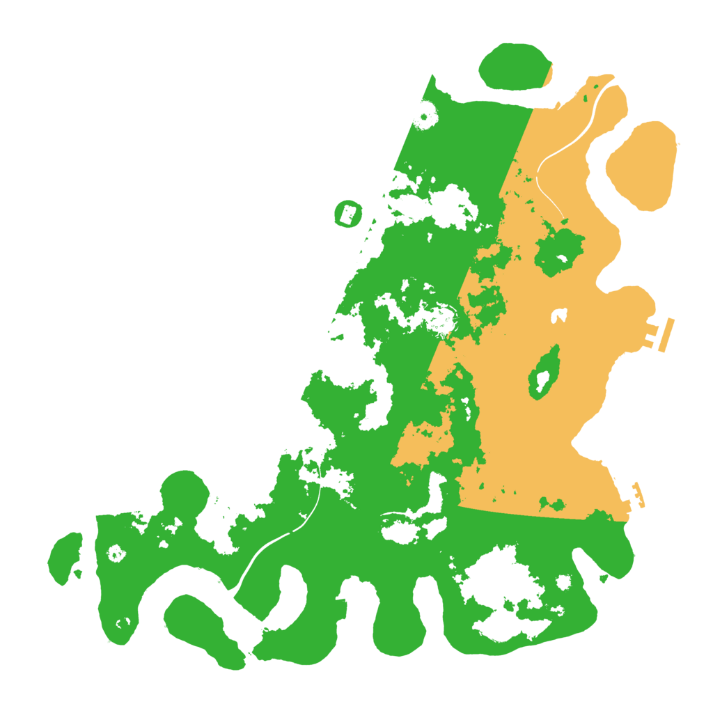 Biome Rust Map: Procedural Map, Size: 4150, Seed: 923456743