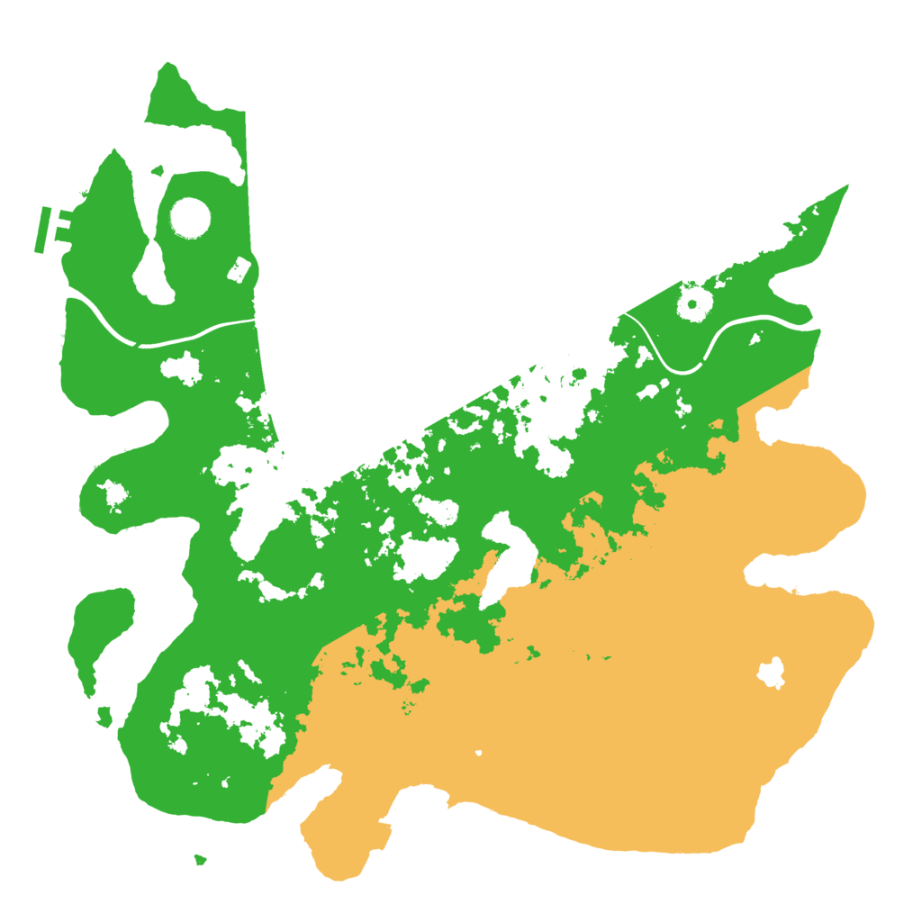 Biome Rust Map: Procedural Map, Size: 4000, Seed: 1828623993