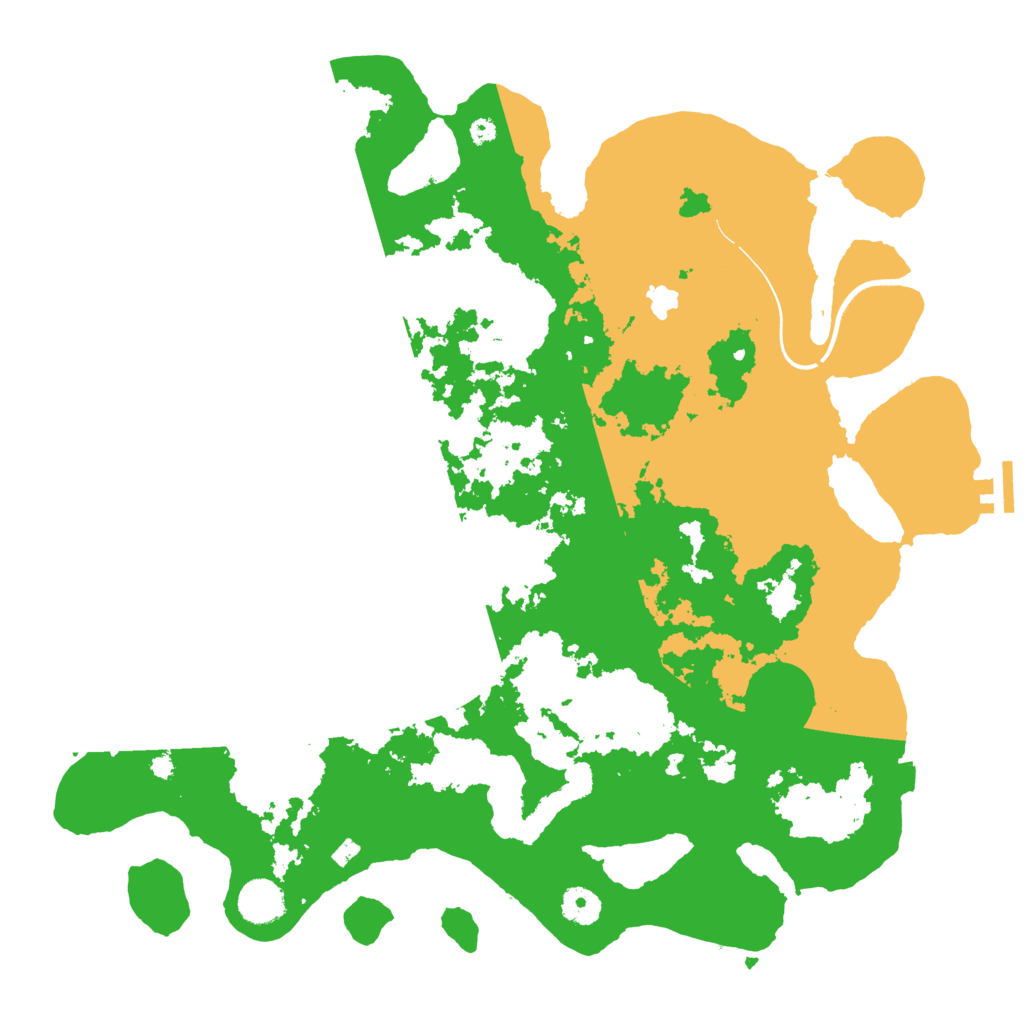 Biome Rust Map: Procedural Map, Size: 4000, Seed: 1895693113