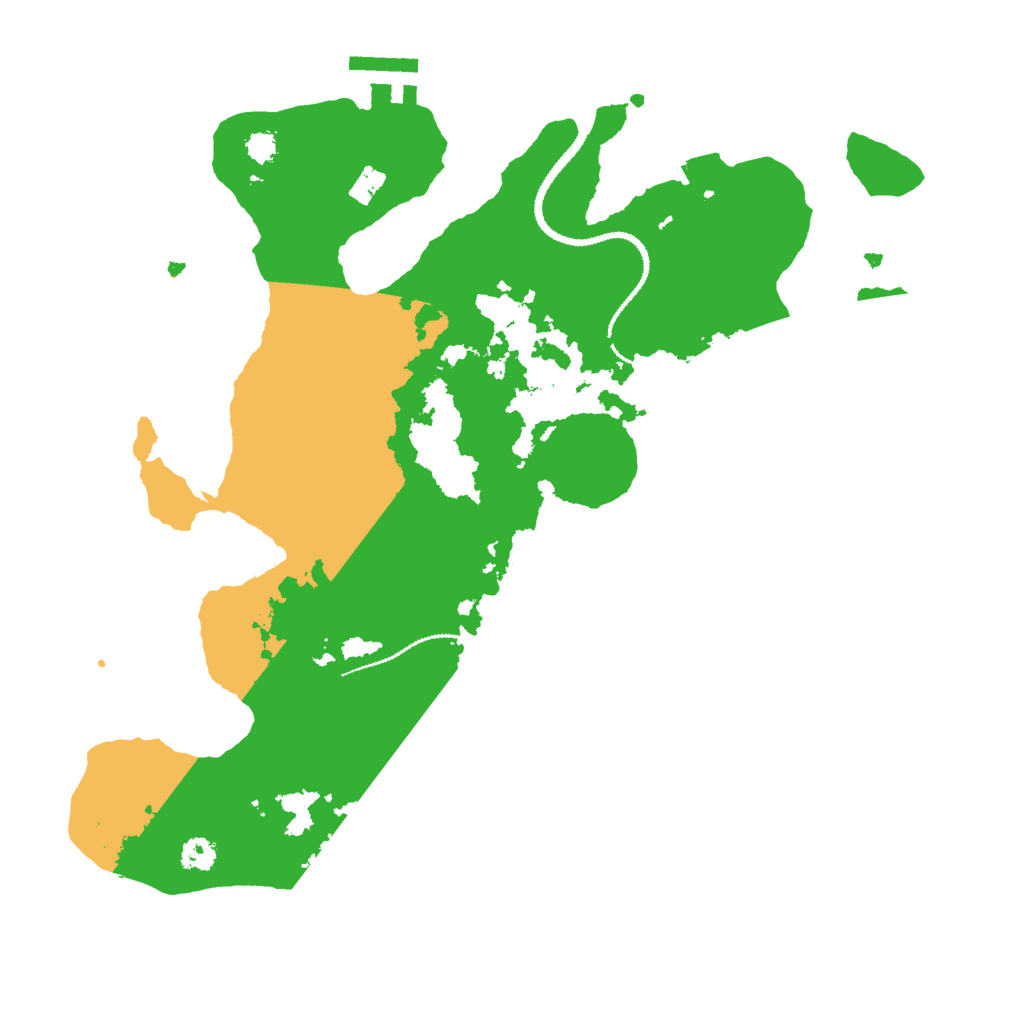 Biome Rust Map: Procedural Map, Size: 3000, Seed: 1387994017