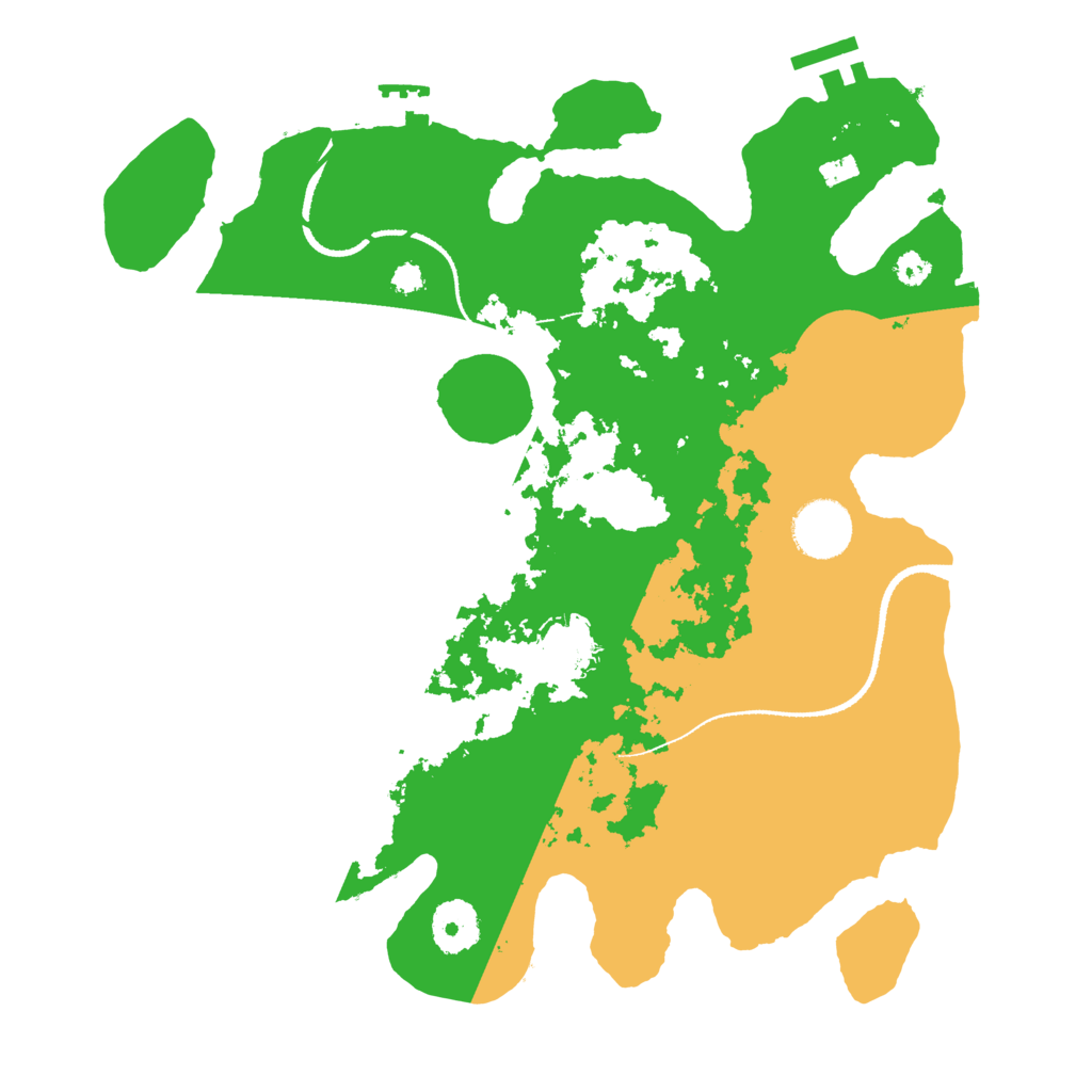 Biome Rust Map: Procedural Map, Size: 3250, Seed: 1621222854