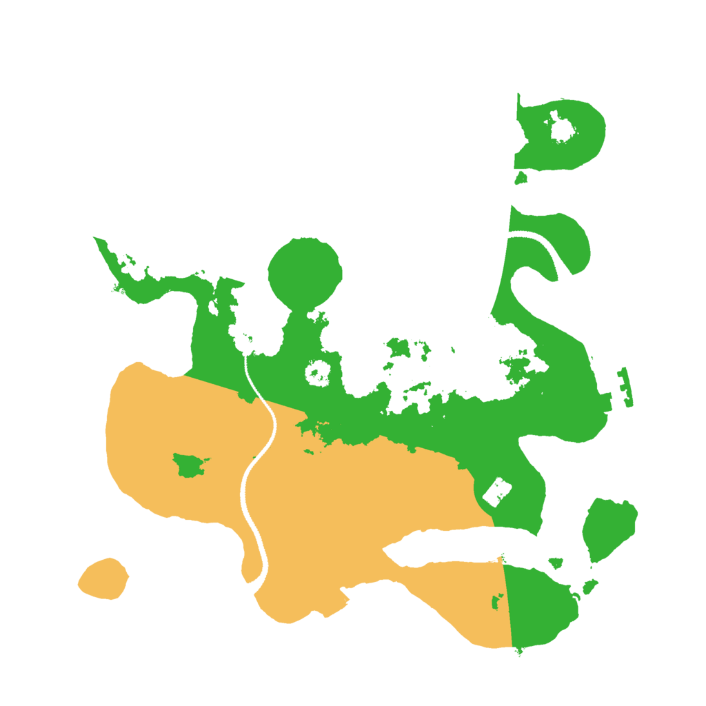 Biome Rust Map: Procedural Map, Size: 2700, Seed: 831196089