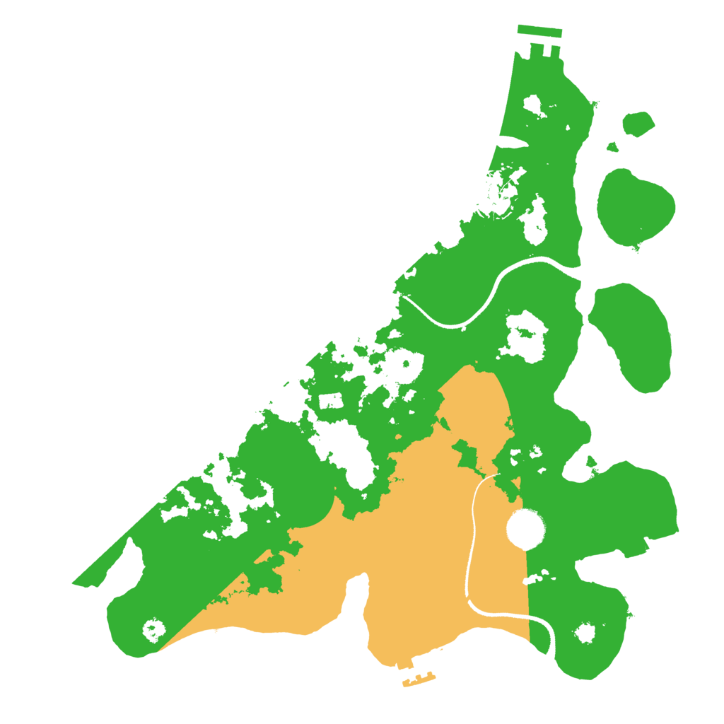 Biome Rust Map: Procedural Map, Size: 3300, Seed: 1094063982