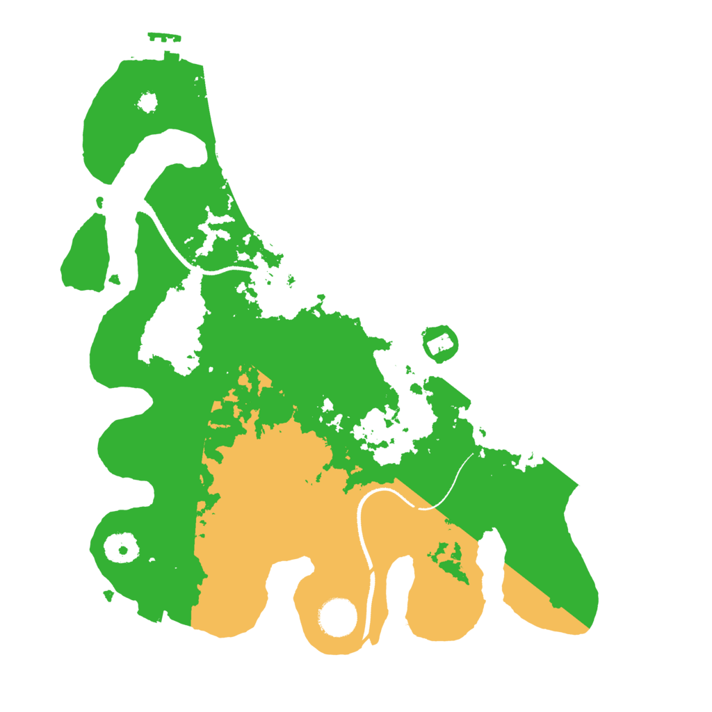 Biome Rust Map: Procedural Map, Size: 3250, Seed: 412878471