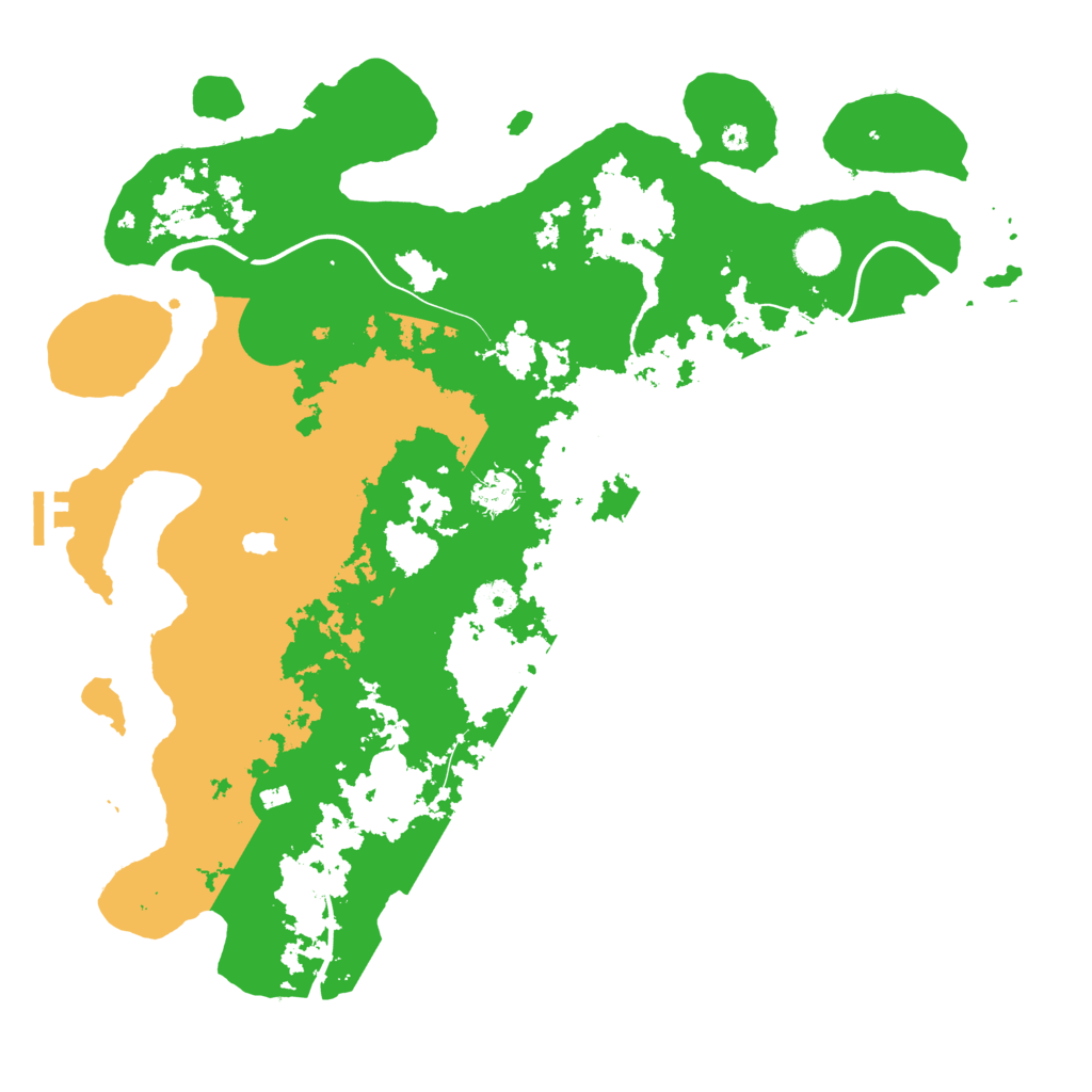 Biome Rust Map: Procedural Map, Size: 4100, Seed: 8356835