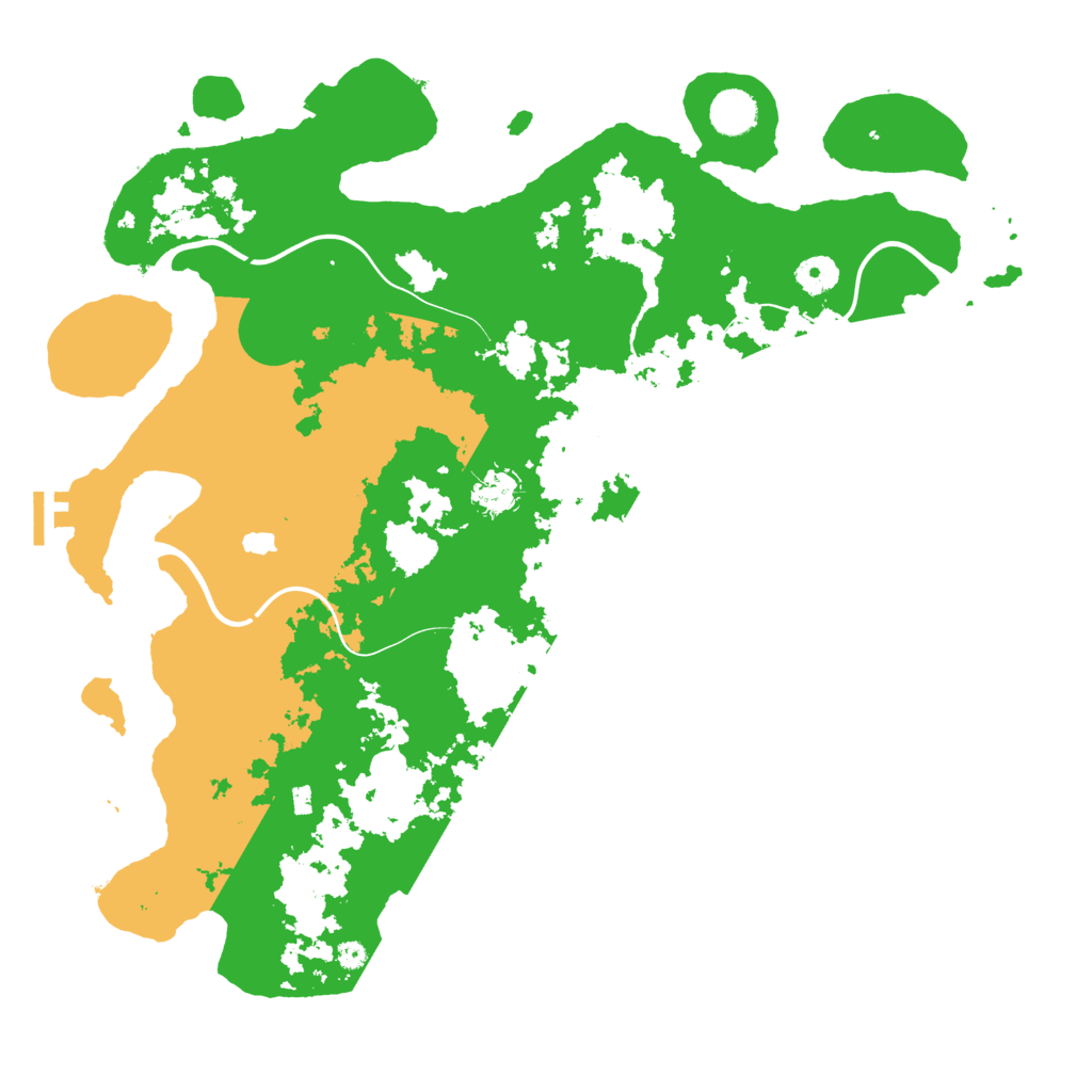 Biome Rust Map: Procedural Map, Size: 4100, Seed: 8356835