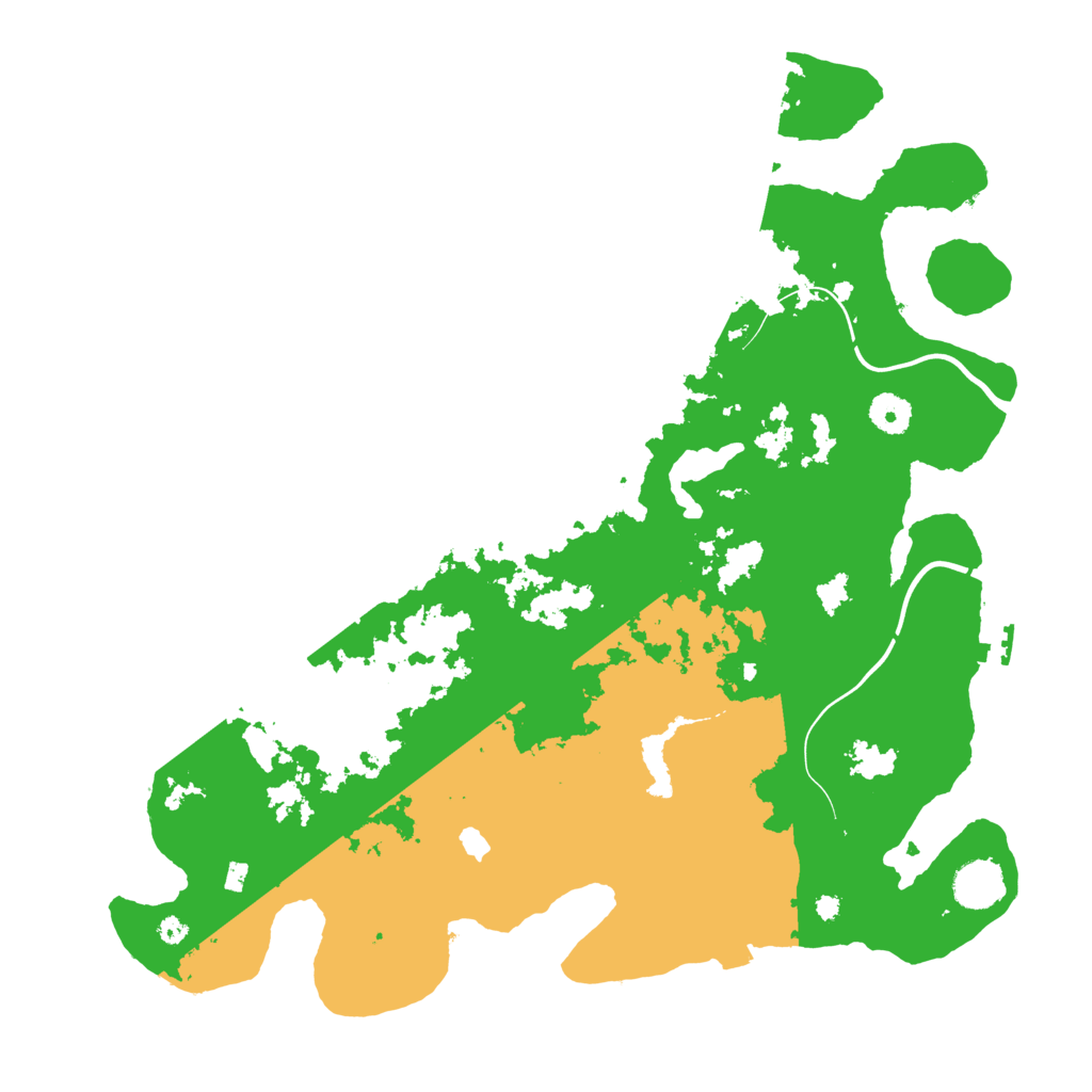 Biome Rust Map: Procedural Map, Size: 4000, Seed: 18956909