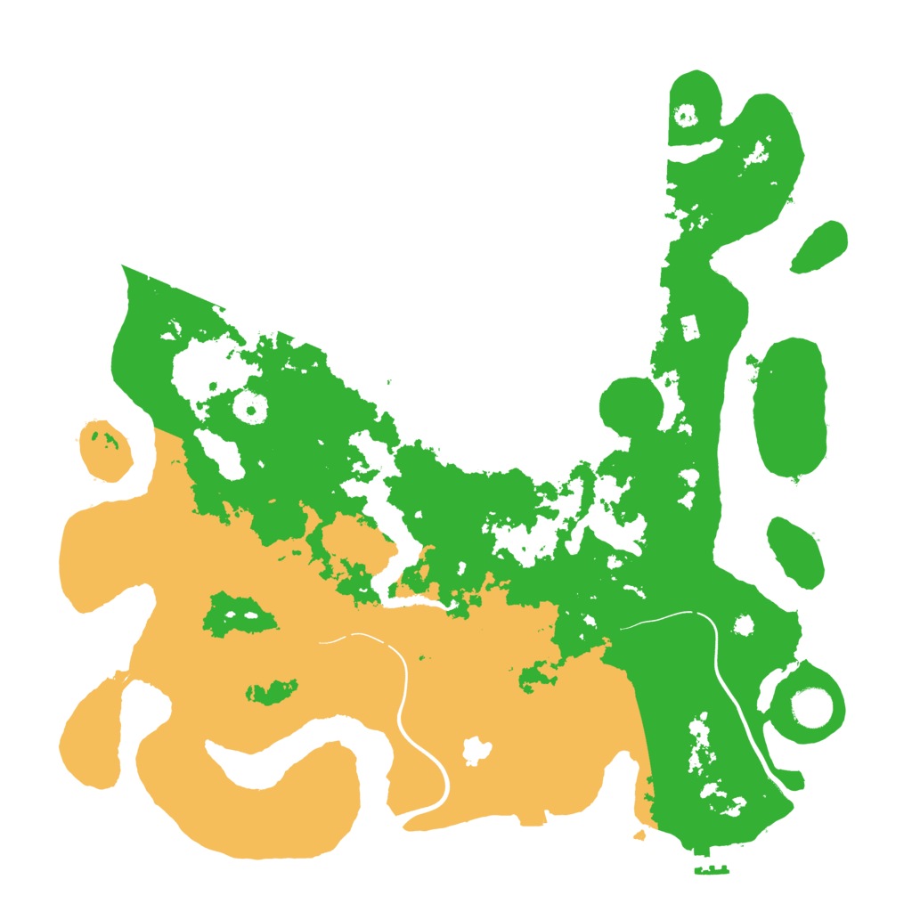 Biome Rust Map: Procedural Map, Size: 4000, Seed: 264545665