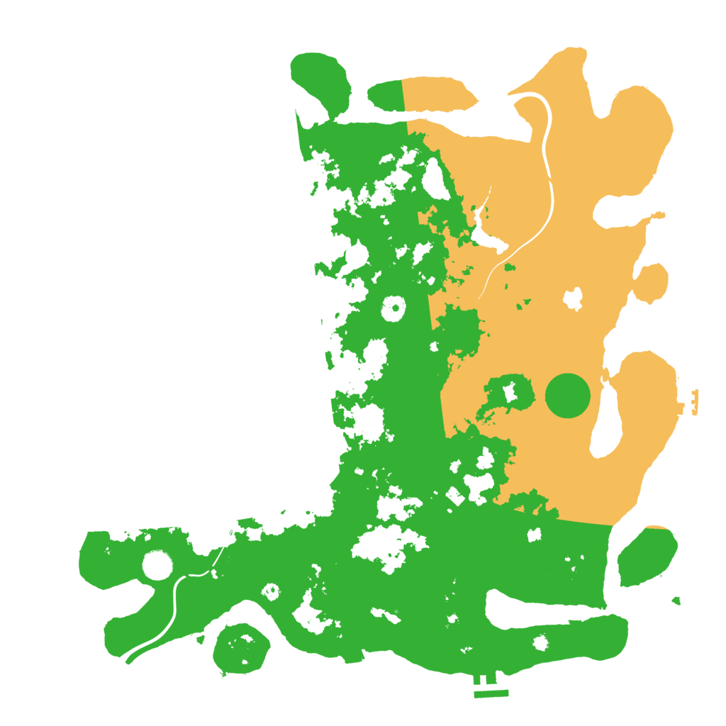 Biome Rust Map: Procedural Map, Size: 4250, Seed: 1906506610