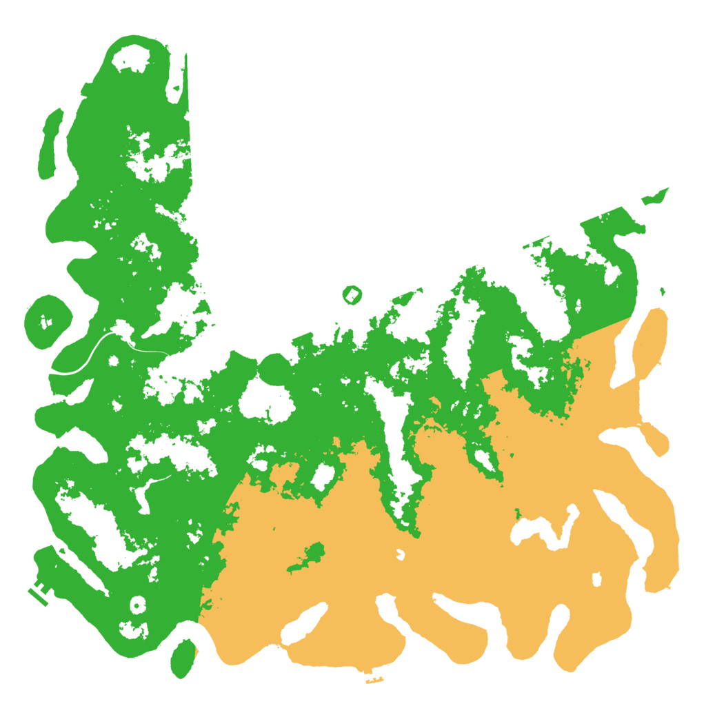 Biome Rust Map: Procedural Map, Size: 6000, Seed: 1630611288